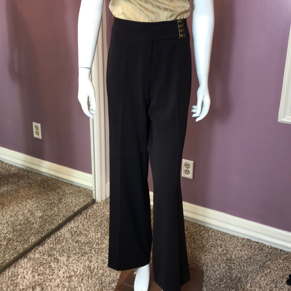 Camille La Vie Dress Pants With Attached Buckle